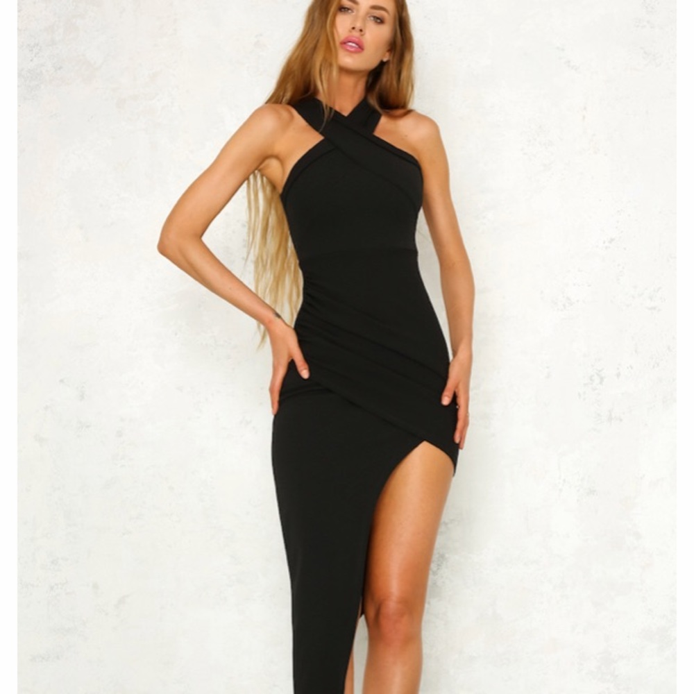 Black Asymmetrical dress